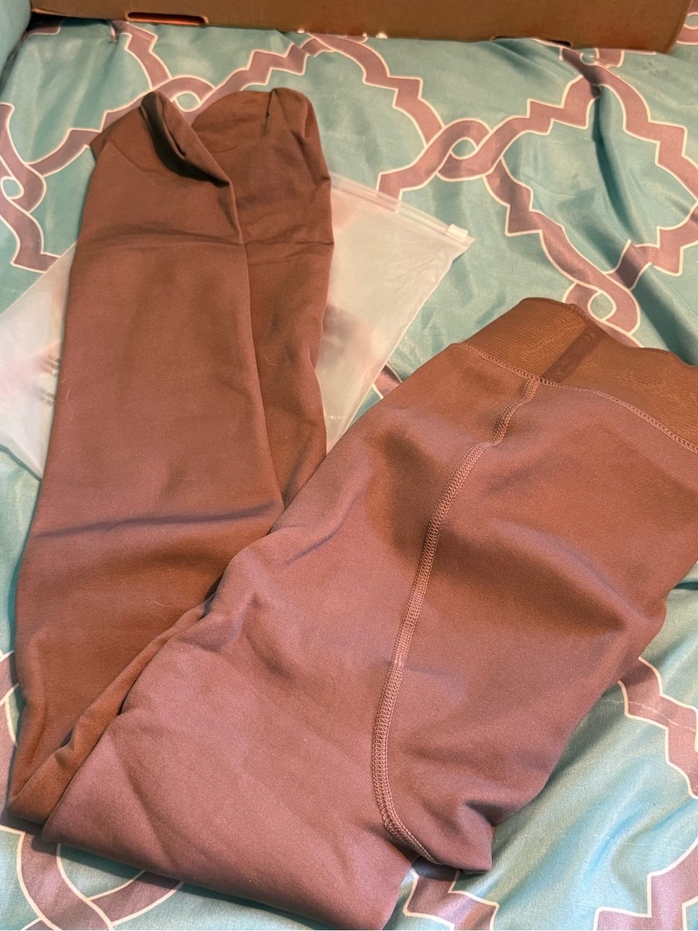 NIB women’s Nude fleece lined Leggings